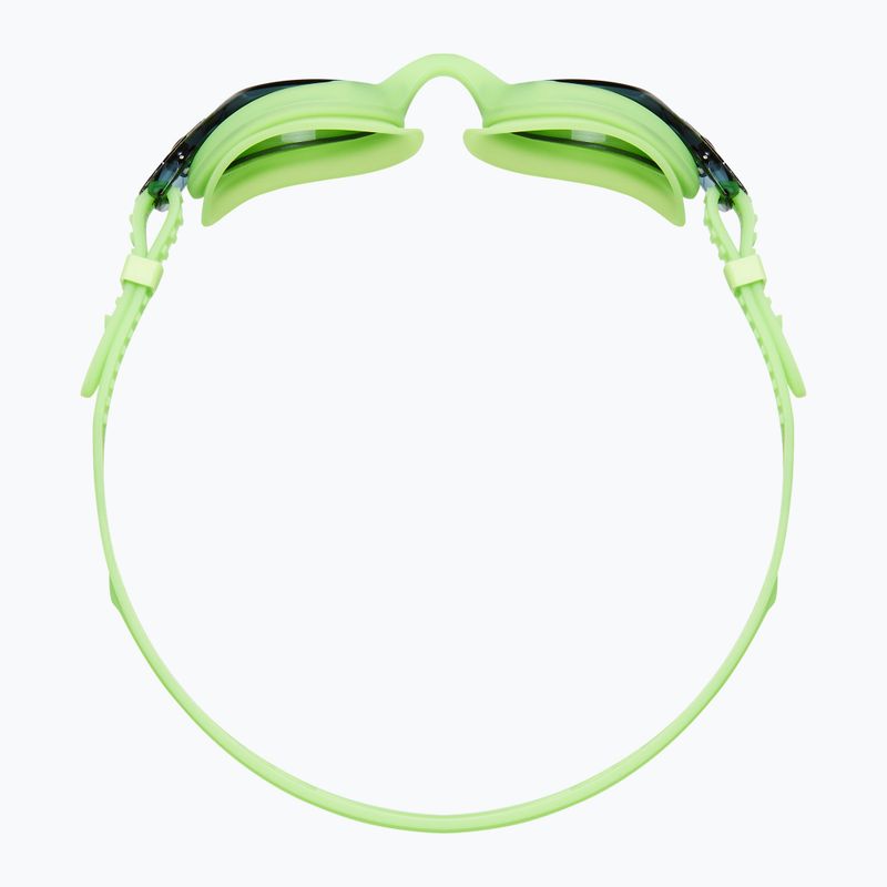 TYR Kinderschwimmbrille Swimple smoke/ fluo green 2