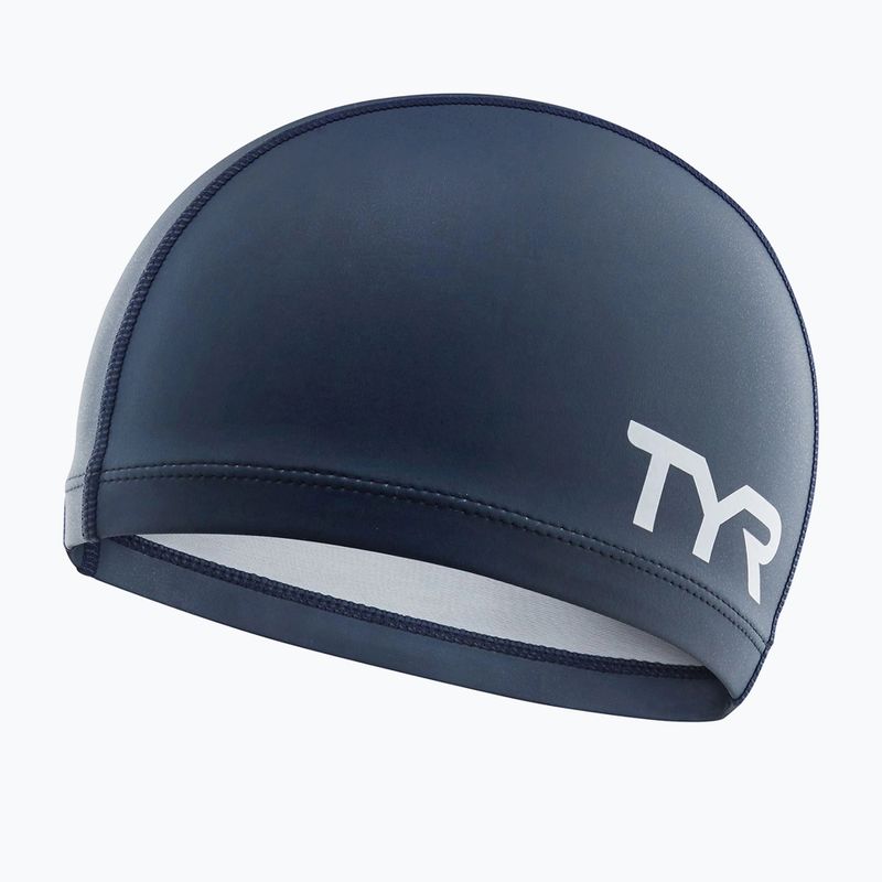 TYR Silicone Comfort Badekappe navy