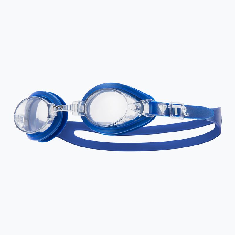 TYR Qualifier klar/blau/blaue Schwimmbrille