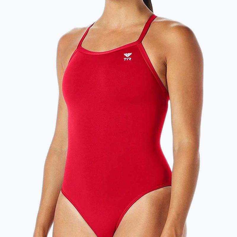 TYR Solid Elite Diamondfit rot 4