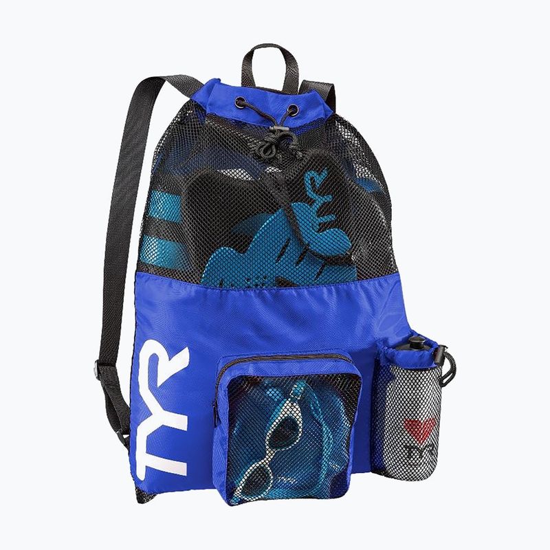 TYR Big Mesh Mummy Pool Rucksack navy blau LBMMB3 6