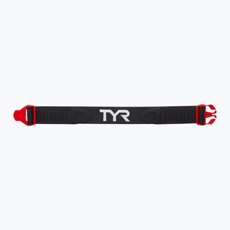 TYR Rally Training Strap schwarz/rot 2