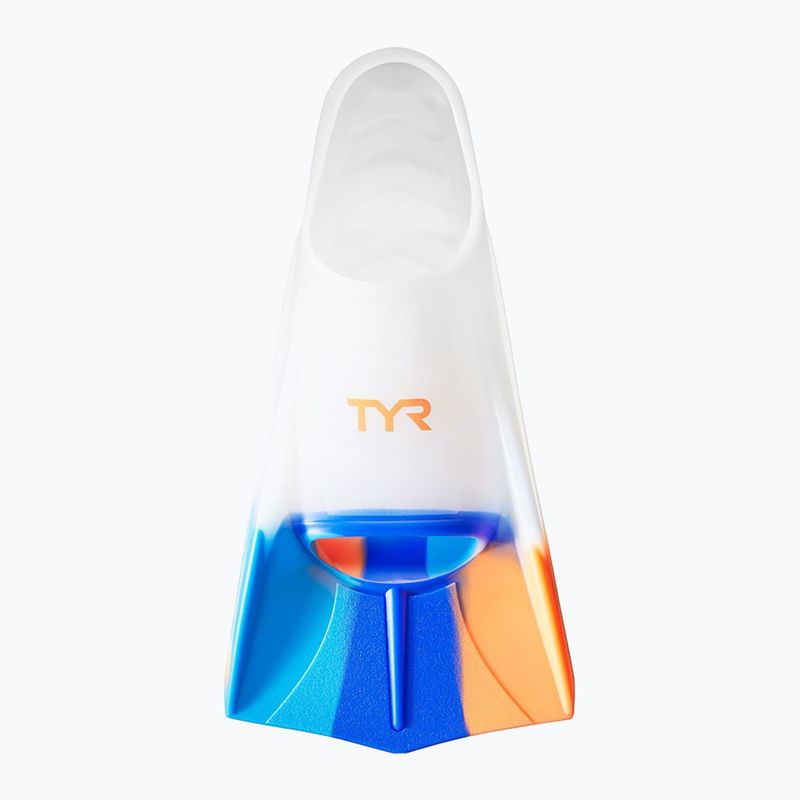 Tauchflossen TYR Stryker Silicone weiß-bunt LFSTRKR 5