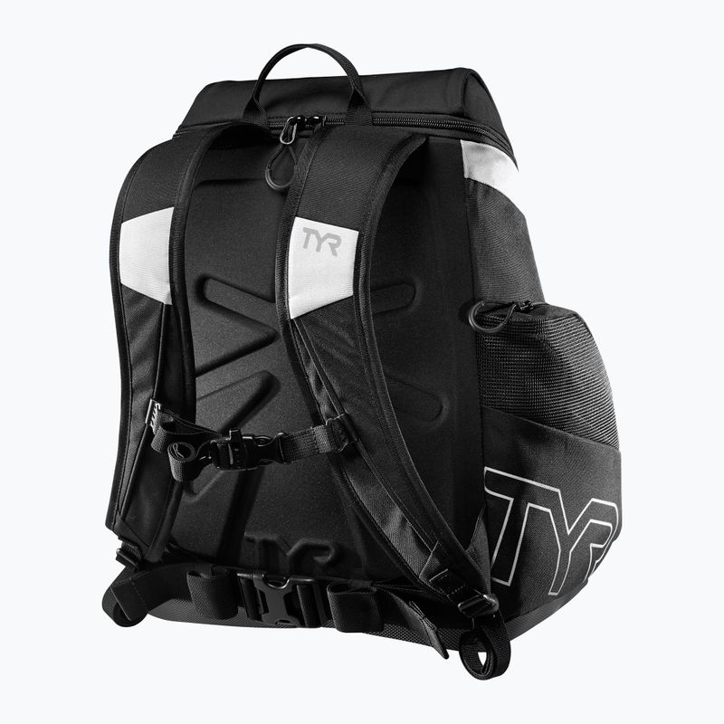 TYR Alliance Team 30 l schwarz/weißer Schwimmrucksack 2