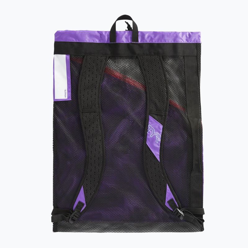 TYR Elite Team Mesh 40 l Schwimmtasche rosa / lila 2