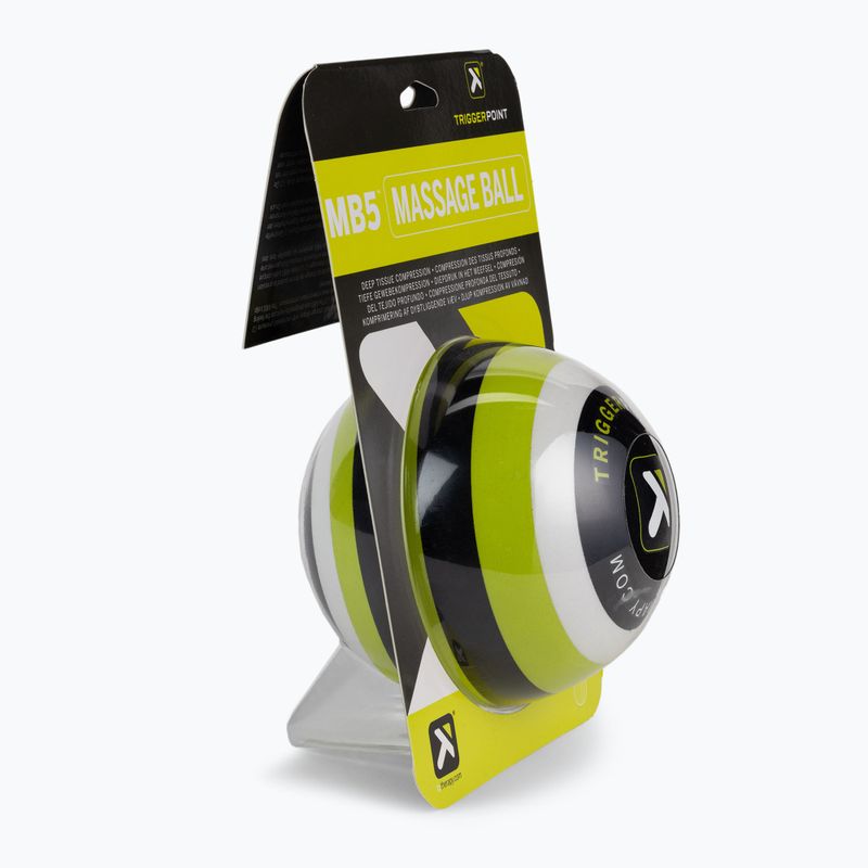 Trigger Point MB 5 schwarz-gelber Massageball 2