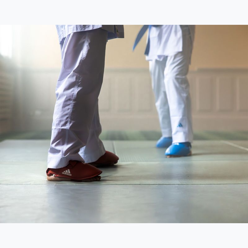 Schutzprotektoren für die Füße adidas WKF blue 10
