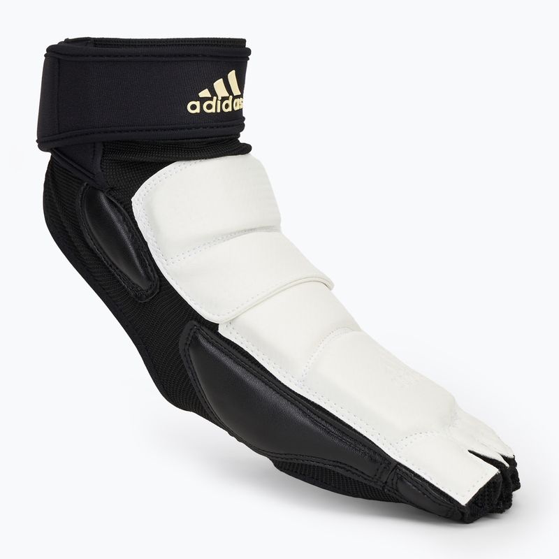 Fußschützer für Teakwondo adidas WT weiß/ schwarz 2