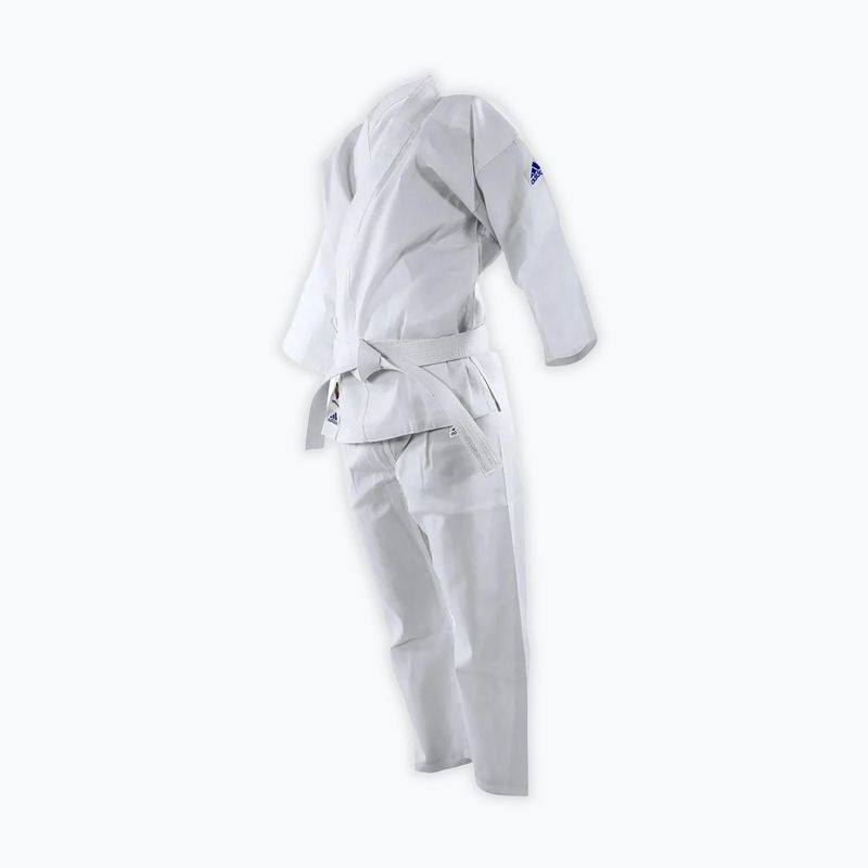 Karateanzug mit Gürtel Kinder adidas Evolution white