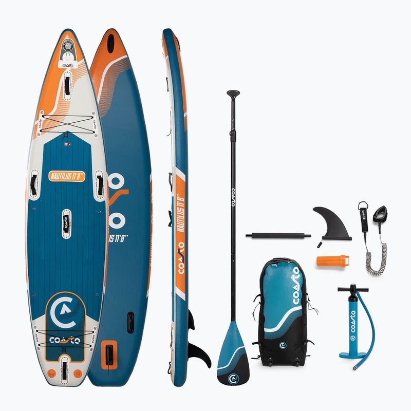 Coasto Nautilus 11'8'' SUP Brett blau PB-CNAU118B