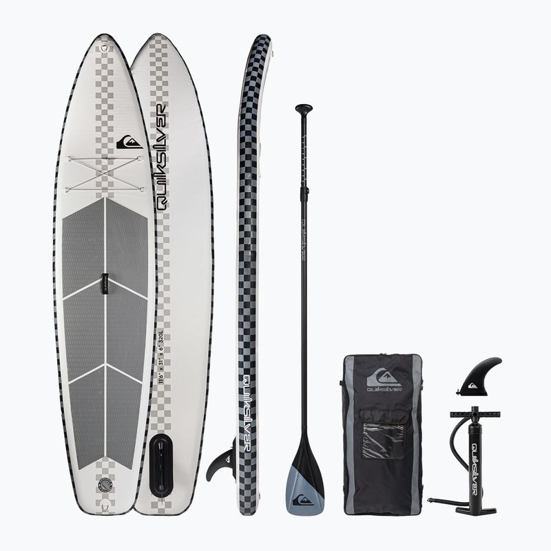 Quiksilver Racing Drift 11'6" grau SUP Brett EGLIS22R11-SZHH