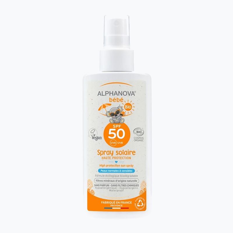 Sonnenschutzspray für Kinder Alphanova Bebe SPF50+