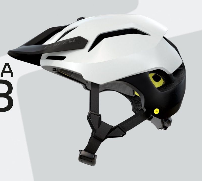 Fahrradhelm Dainese Linea 03 MIPS+ white/black 21