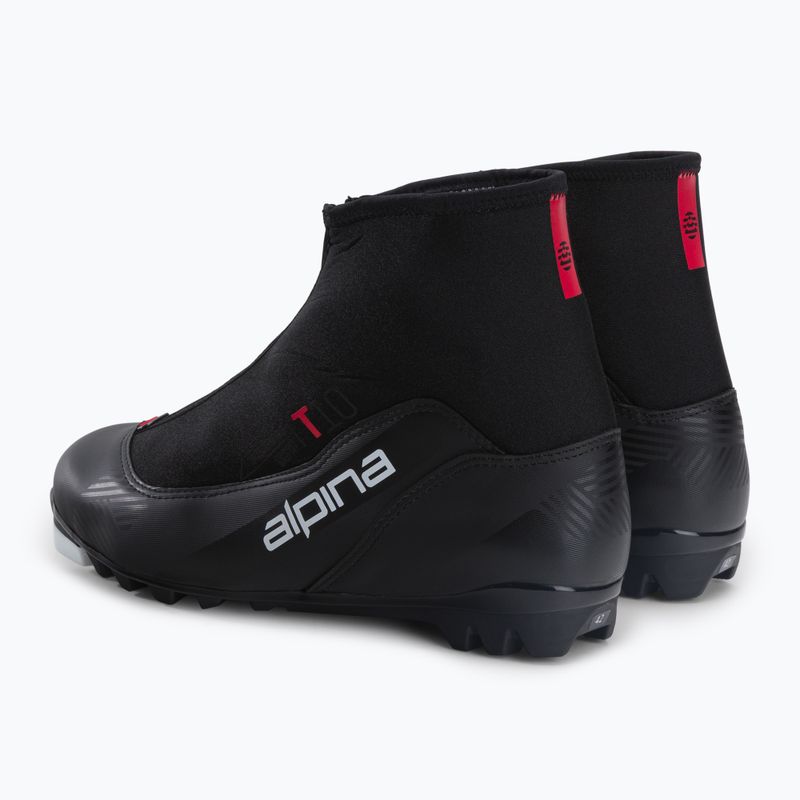 Skilanglaufschuhe für Männer Alpina T 10 black/red 3