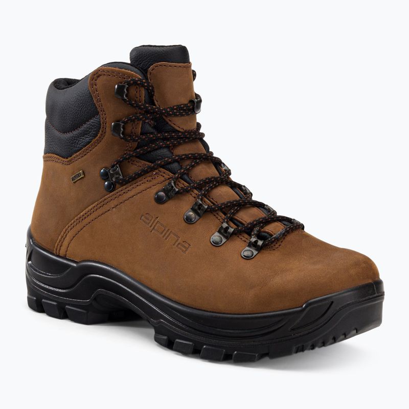 Herren-Trekkingstiefel Alpina Tundra brown