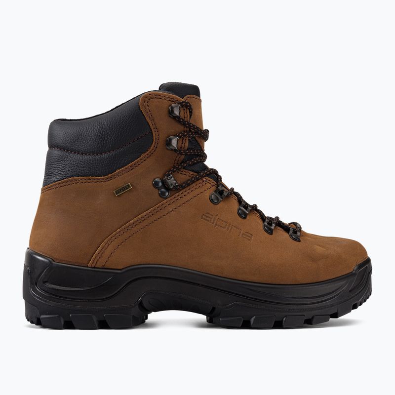 Herren-Trekkingstiefel Alpina Tundra brown 2