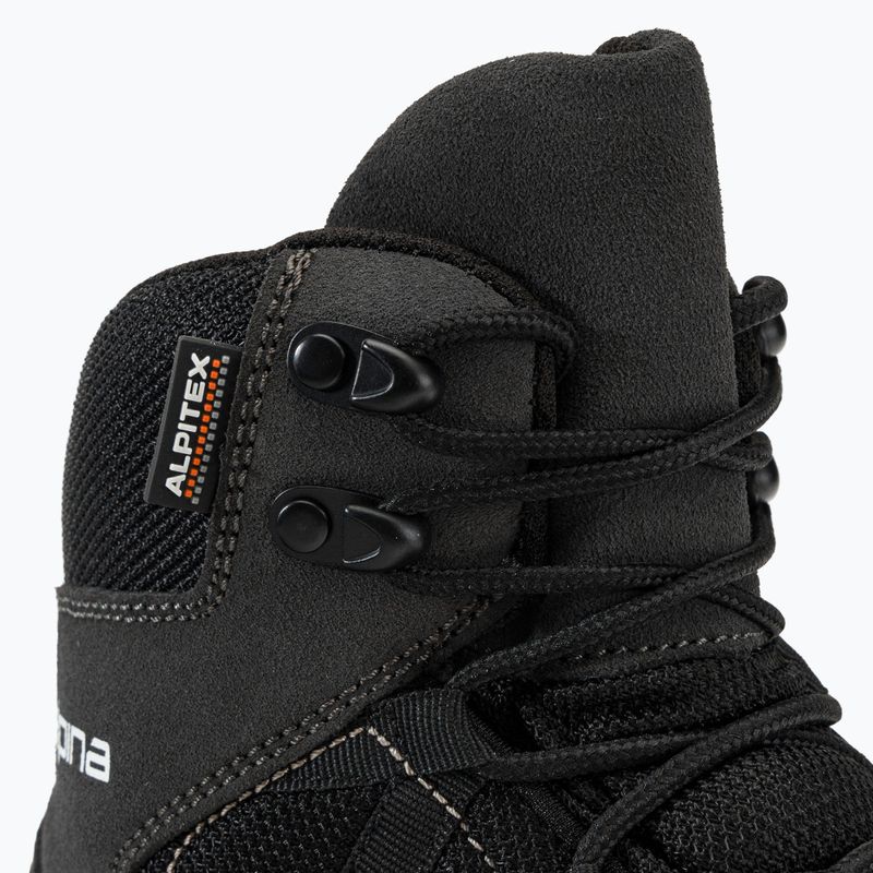 Herren-Trekkingstiefel Alpina Tracker Mid black/grey 8