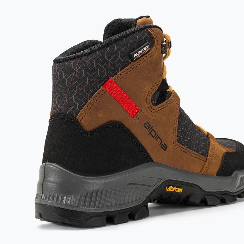 Damen-Trekkingstiefel Alpina Irin 2.0 braun/schwarz 10