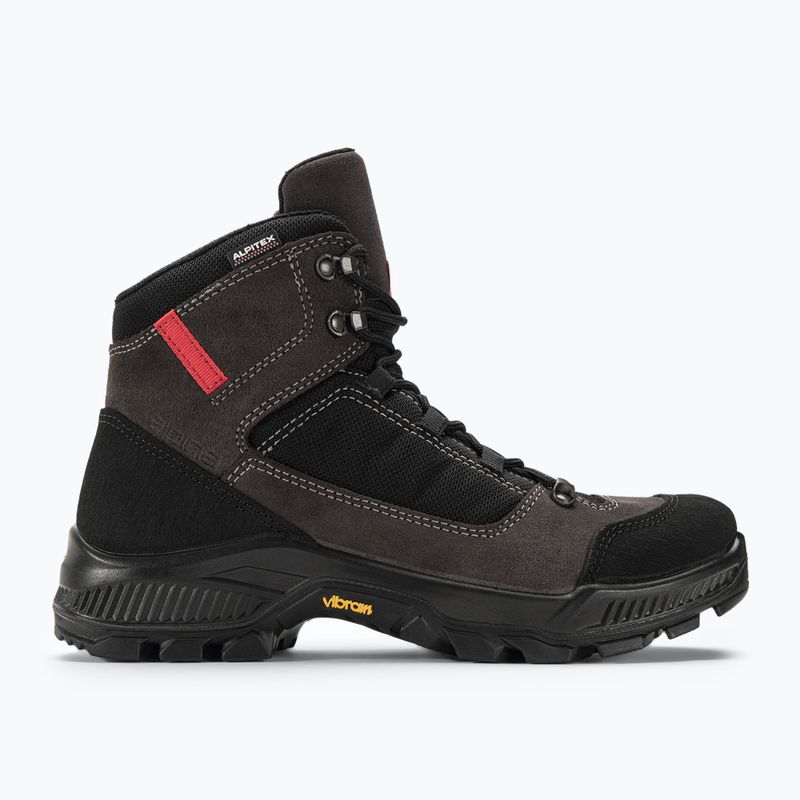 Herren-Trekkingstiefel Alpina Henry 2.0 grau/schwarz 2