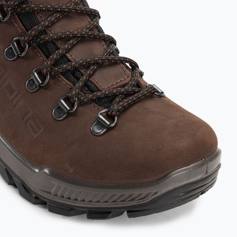 Damen-Trekkingstiefel Alpina Prima Mid dunkelbraun 7