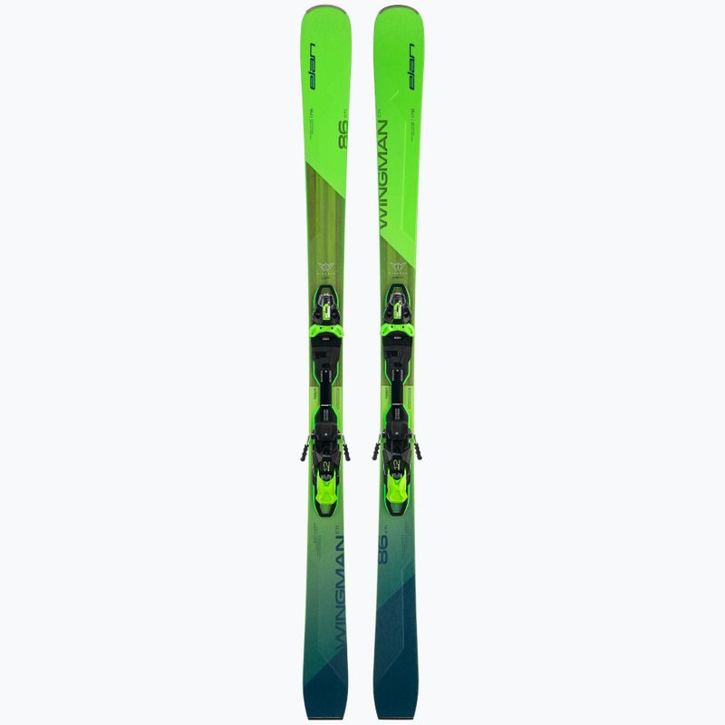 Ski Herren Elan Wingman 86 CTI Fusion X + EMX 12 grün ABAHBR21 10