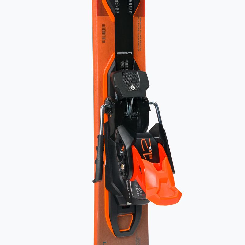 Narty zjazdowe Elan Wingman 82 CTI Fusion + EMX 12 orange-blau ABBHBT21 7