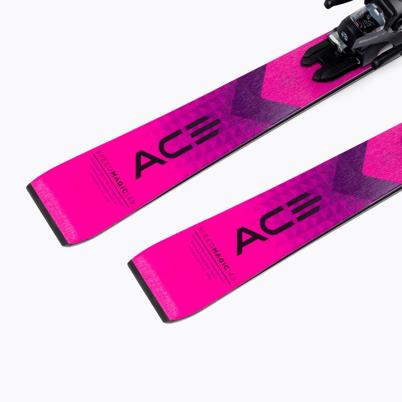 Damen-Abfahrtsski Elan Speed Magic PS rosa + ELX 11 ACAHRJ21 9