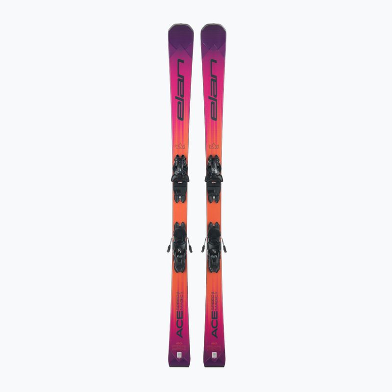Abfahrtski Damen Elan Ace Speed Magic SLX PS W + Schnürung ELX 11.0 GW Shift