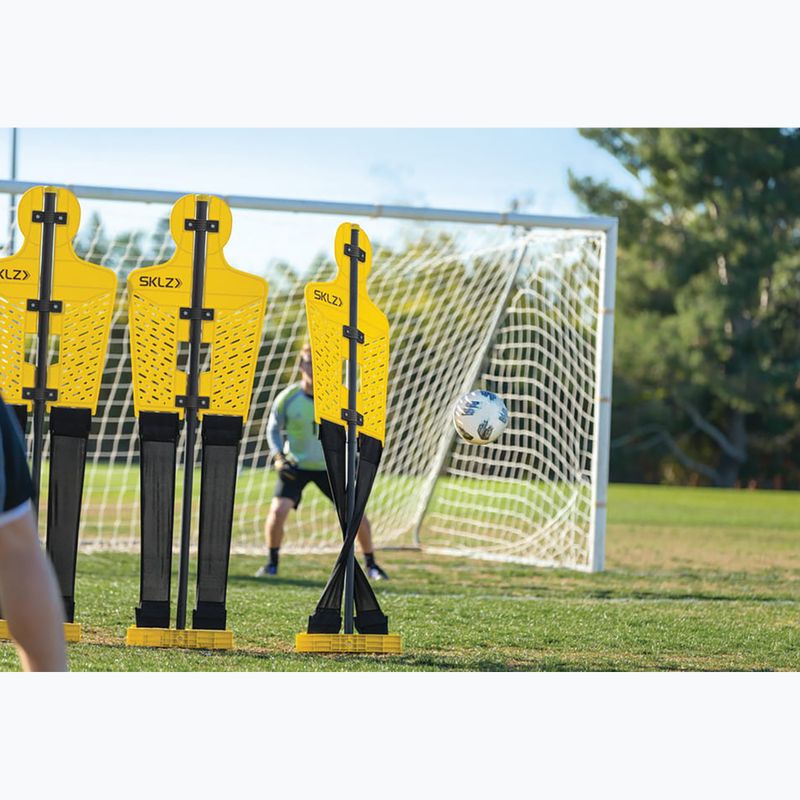 SKLZ Pro Training Fußballverteidiger gelb dummy 7