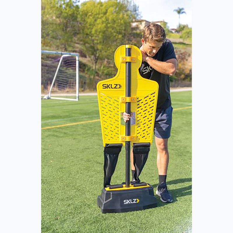 SKLZ Pro Training Soccer Defender mit BASE gelb 10