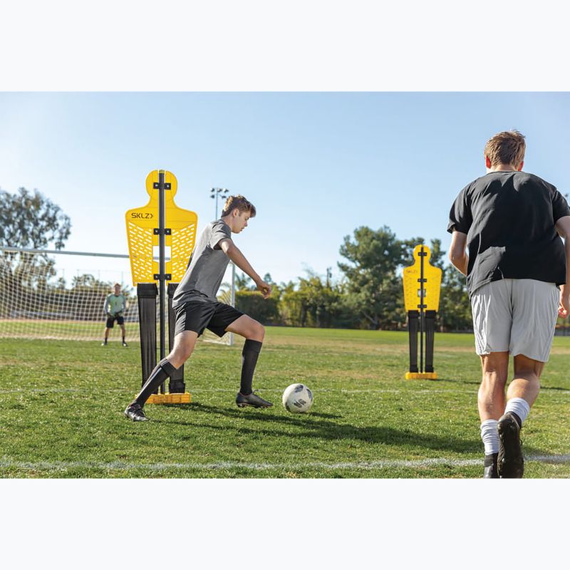 SKLZ Pro Training Soccer Defender mit BASE gelb 14
