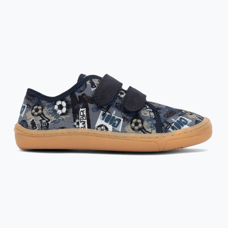 Froddo Kinder Barfußschuhe G1700379 grau/blau 2
