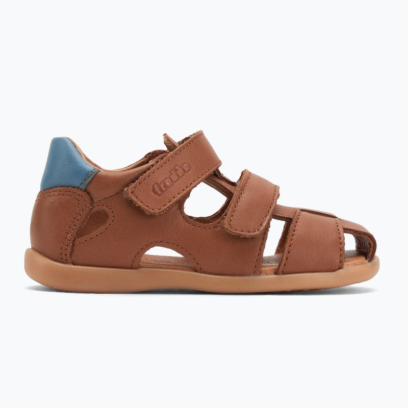 Froddo Dallas braune Barfußsandalen für Kinder 2