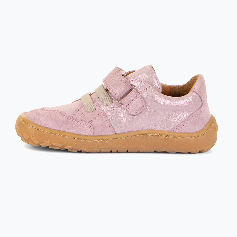 Froddo Splash rosa Glanz Barfuß Kinderschuhe 3