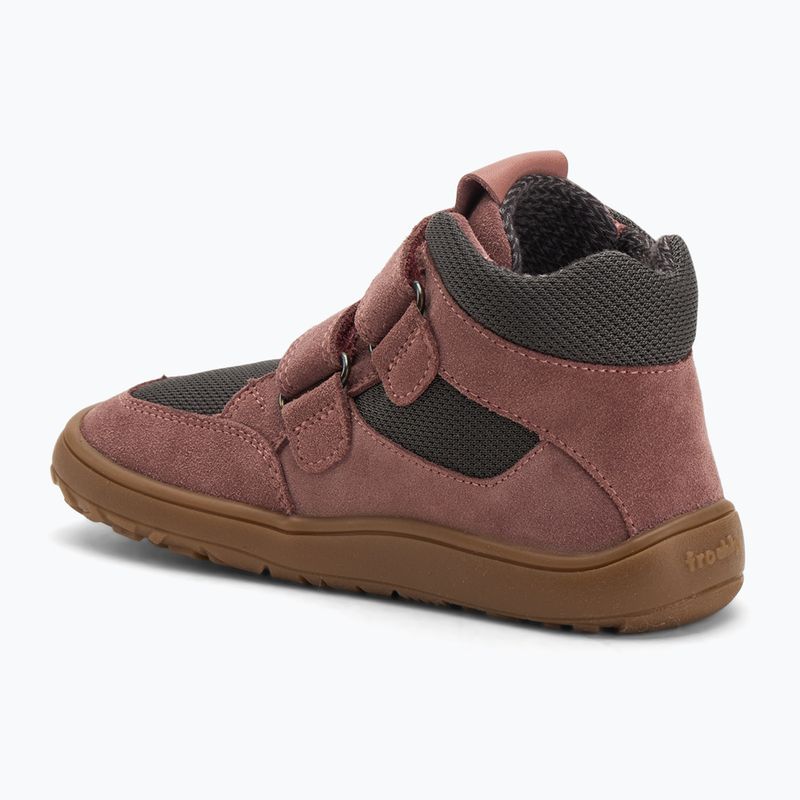 Kinder Barefoot Schuhe Froddo Tex Autumn grau/rosa 3
