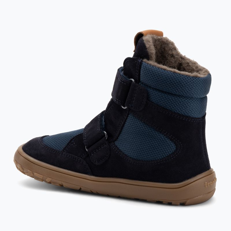 Kinder-Barefoot-Winterstiefel Froddo Tex Dunkelblau 3