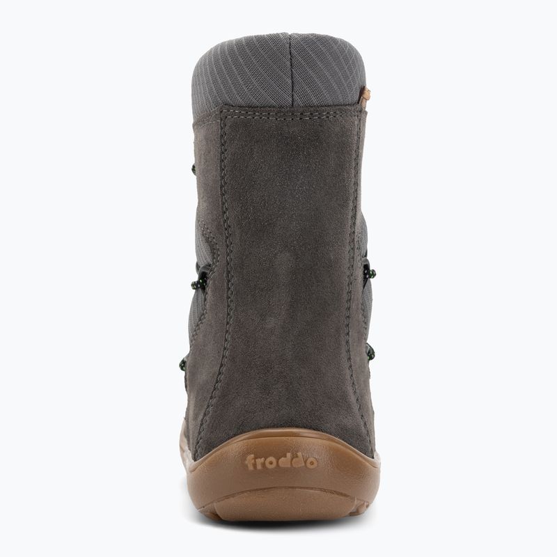 Kinder-Barefoot-Winterstiefel Froddo Tex Track Wool grau 6