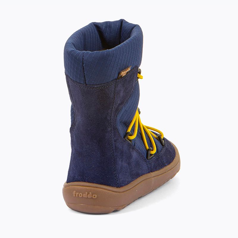 Barfuß-Schneestiefel Kinder Froddo Barefoot Tex Track Wool blue 4