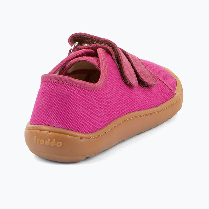 Kinder Barfußschuhe Froddo Canvas fuchsia 5