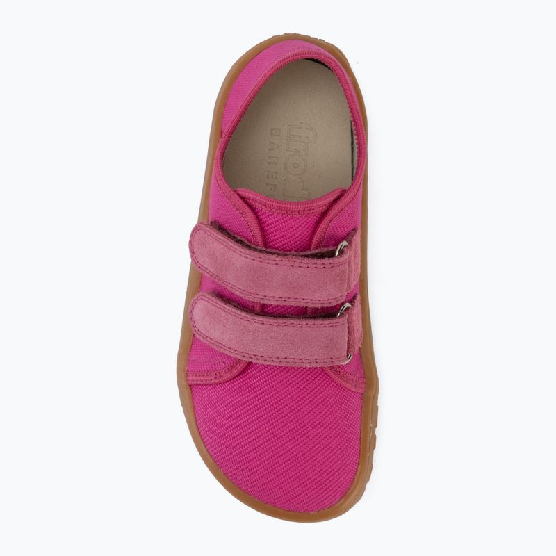 Kinder Barfußschuhe Froddo Canvas fuchsia 5