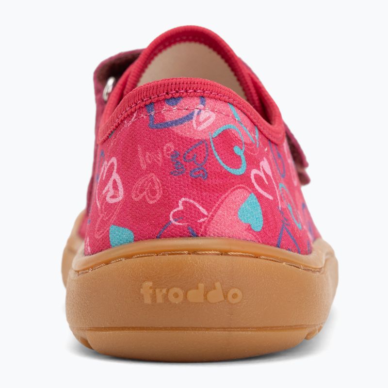 Barfußschuhe Kinder Froddo Barefoot Canvas fuxia+ 6