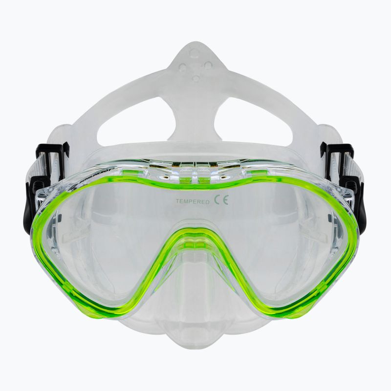 Schildkröt Bermuda grün Kinderschnorchel-Set 940001 6