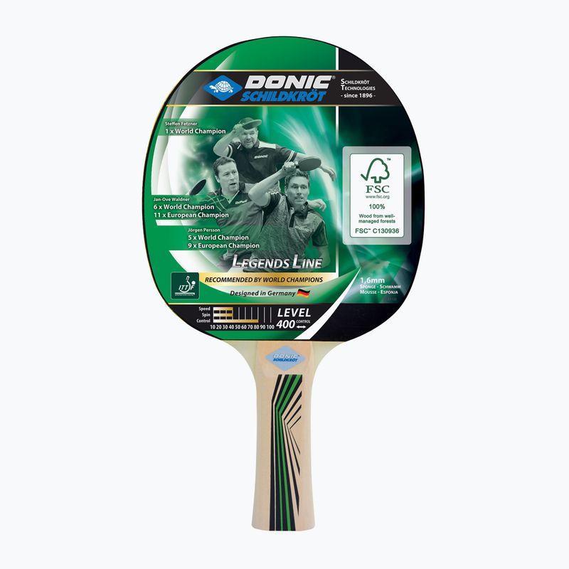 DONIC Legends 400 FSC Tischtennisschläger 705241 9