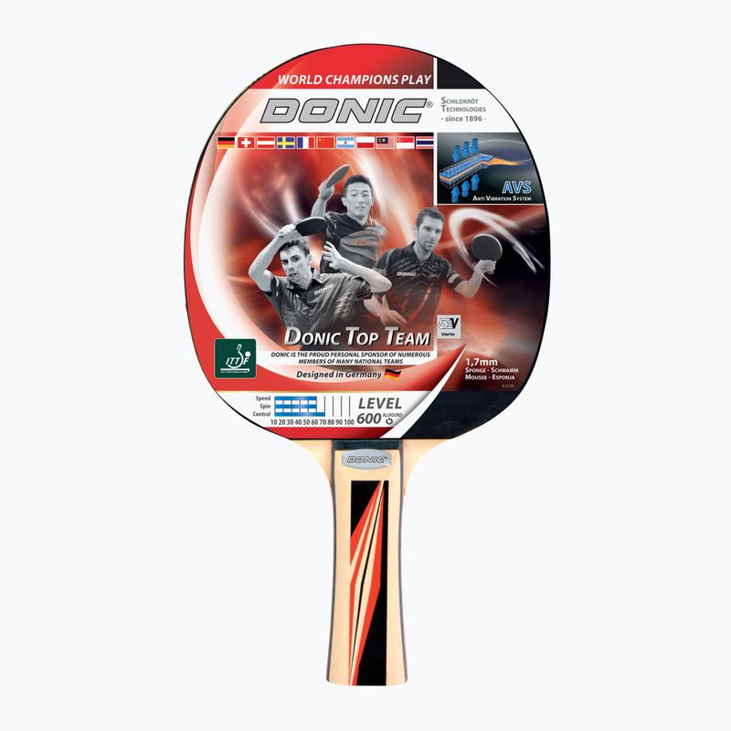 Donic-Schildkröt Top Team 600 Tischtennisschläger 9