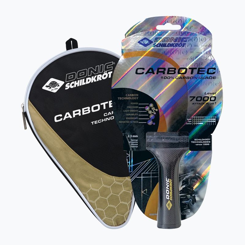 Tischtennisschläger Donic-Schildkröt 5DS Carbotec 7 Liga 758221 3