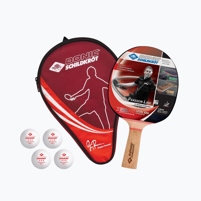 DONIC Persson 600 Geschenk-Set Tischtennis-Set 788450 9