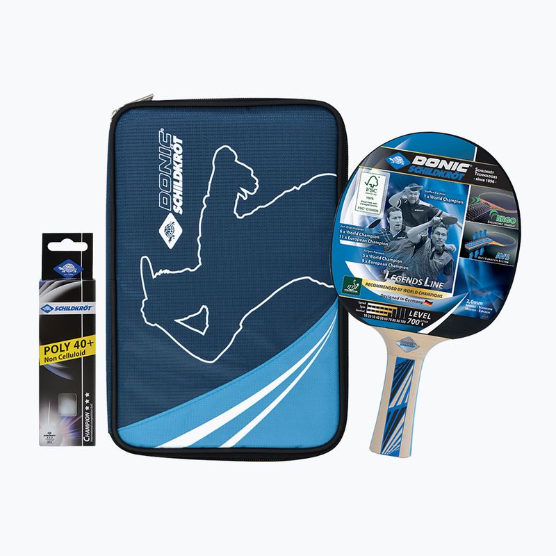 Donic-Schildkröt Premium-Geschenk Legenden 700 FSC Tischtennis-Set 788489