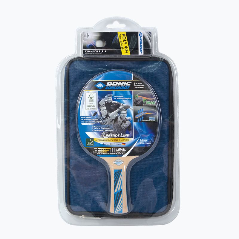 Donic-Schildkröt Premium-Geschenk Legenden 700 FSC Tischtennis-Set 788489
