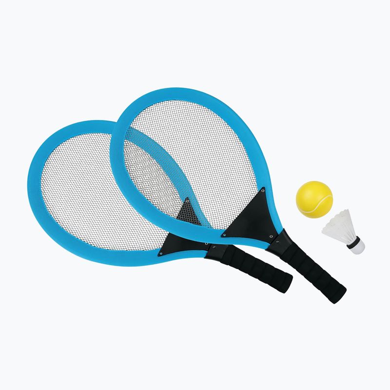 Sunflex Jumbo Badmintonset blau 53588 6