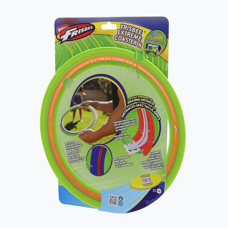 Frisbee Sunflex Extreme Coaster X grün-orange 81137 4